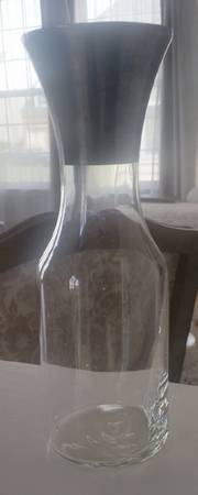 Silver Band Carafe