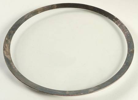 Silver Band 14" Torte Plate
