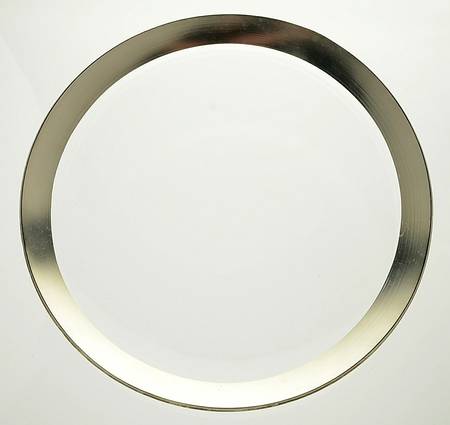 Silver Band Coupe Dinner Plate