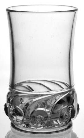Snail Clear 16 Oz Flat Tumbler