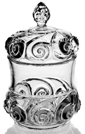 Snail Clear Sugar Bowl & Lid