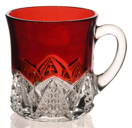 Button Arches Ruby Flashed Lemonade Tumbler