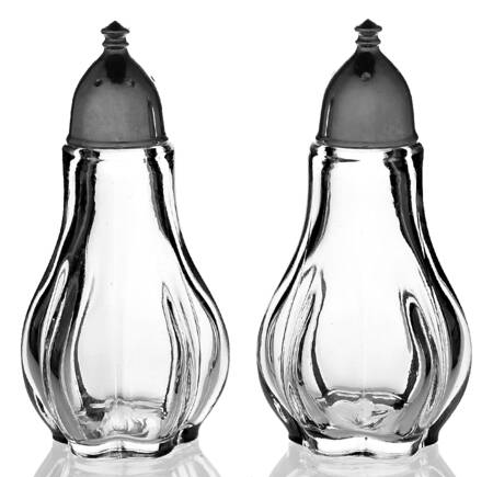 Canterbury (Heavy Pressed) Shaker Set w/Metal Lids