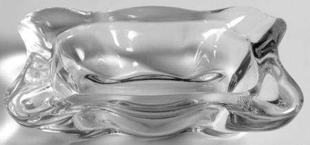Canterbury (Heavy Pressed) 3" Rectangular Ashtray