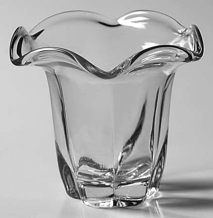 Canterbury (Heavy Pressed) 3" Flower Vase