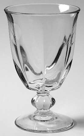 Canterbury (Heavy Pressed) Low Water Goblet