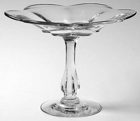 Canterbury (Heavy Pressed) Footed Compote