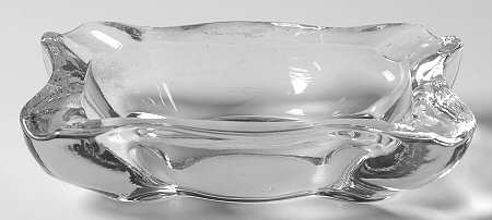 Canterbury (Heavy Pressed) 4" Rectangular Ashtray