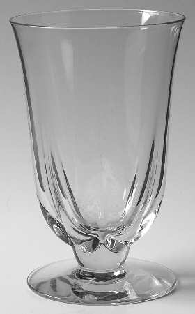 Canterbury (Blown Ribbed, Stem 5115) Footed Tumbler