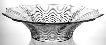Caribbean Clear 12" Flared Bowl