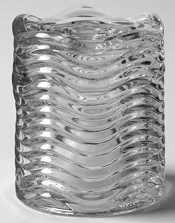 Caribbean Clear Cigarette Jar & Ashtray Lid