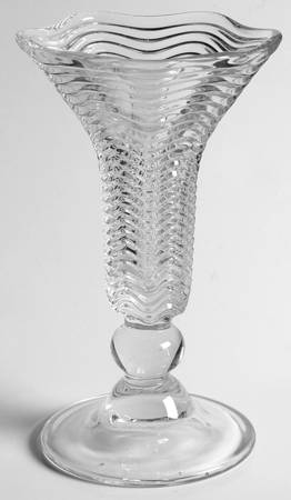 Caribbean Clear 7" Flower Vase