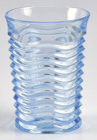 Caribbean Light Blue 8 Oz Flat Tumbler