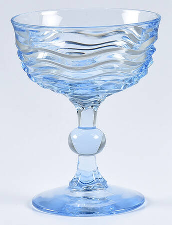 Caribbean Light Blue Champagne/Tall Sherbet