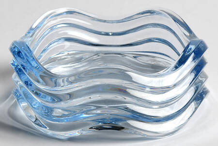 Caribbean Light Blue Ashtray Lid for Cigarette Jar