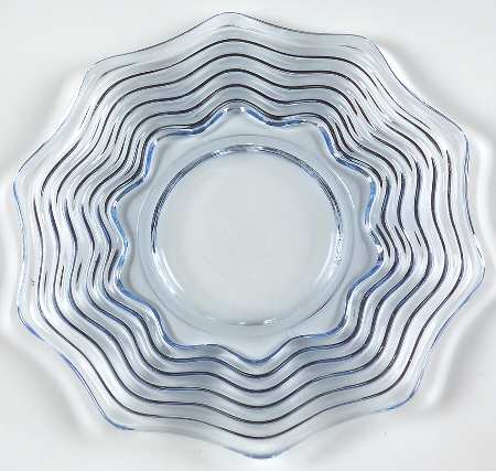 Caribbean Light Blue 7" Salad Plate