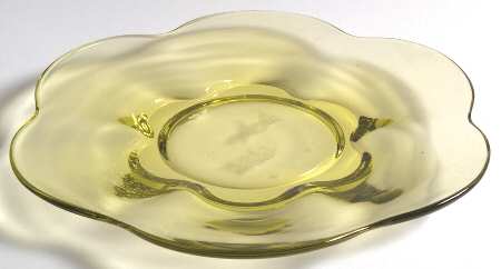 Chartreuse Luncheon Plate
