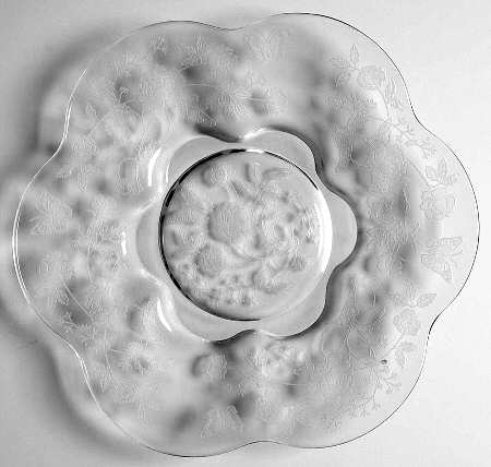 Charmaine Rose Canterbury Luncheon Plate
