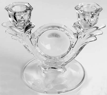 Clematis Double Light Candlestick