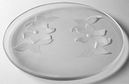 Clematis Luncheon Plate