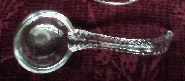 Diamond (Stem 5375, Blown) Mayonnaise Ladle