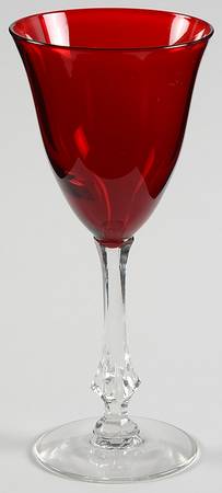 Diamond Ruby Wine Glass