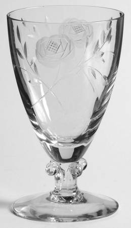 Duncan Rose (Cut) Juice Glass