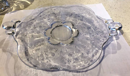 First Love 13" Sandwich Plate