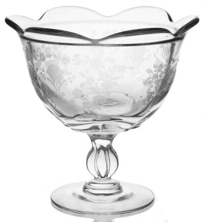 First Love Footed Candy Dish No Lid