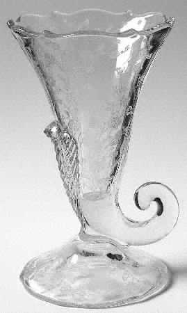 First Love 8" Cornucopia Vase