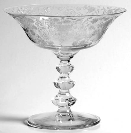 First Love Round Compote (Height X Width)