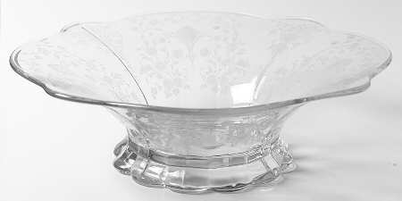 First Love 12" Round Footed Flared Bowl