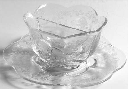 First Love Twin Salad Dressing Set (Bowl and Underplate)