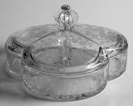 First Love 3-Part Candy Dish with Lid