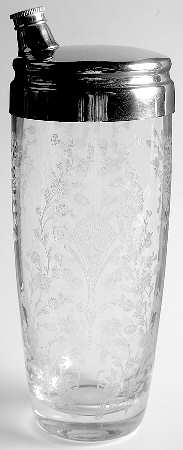 First Love 32 Oz Cocktail Shaker Wmetal /Lid (Vase 8" Base)