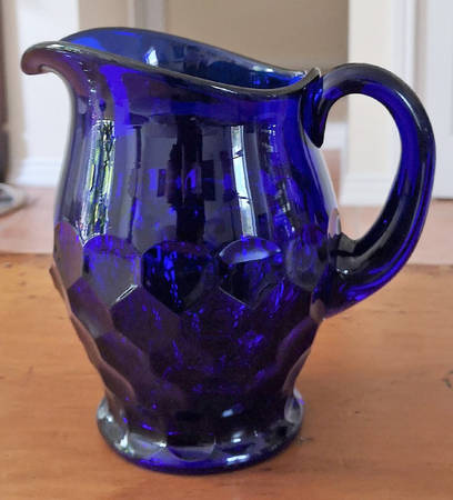 Georgian Cobalt Blue 56 Oz Pitcher