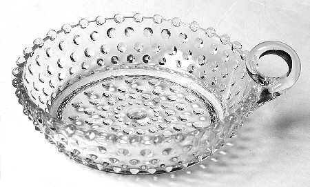 Hobnail Clear (Pressed) Bon Bon