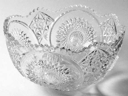 Homestead Clear Punch Bowl