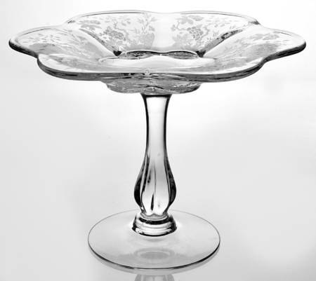 Indian Tree Round Compote (Height X Width)
