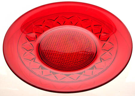 Kimberly Ruby (Stem 22, All Red) 7" Salad Plate
