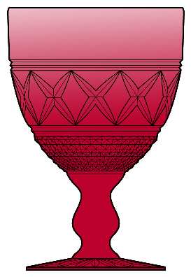 Kimberly Ruby (Stem 22, All Red) by Duncan &amp; Miller