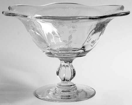 Language of Flowers Round Compote (Height X Width)