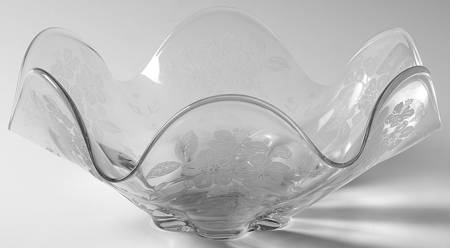 Language of Flowers Medium Crimped Bowl