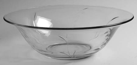 Lily of The Valley (Cut) Flared Bowl