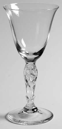 Lily of The Valley Wine Glass