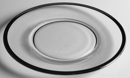 Platinum Band Luncheon Plate