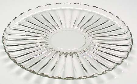 Radiance Clear Large Torte Plate