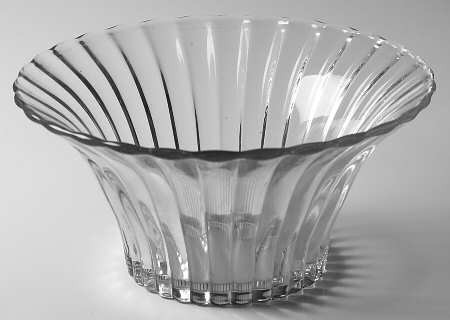 Radiance Clear 9" Flared Bowl