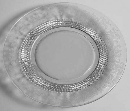 Royal Lace Clear (Etched) 7" Salad Plate