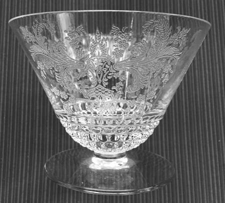 Royal Lace Clear (Etched) Oyster or Fruit Cocktail